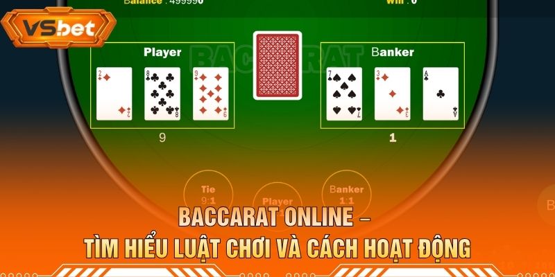 Baccarat Online – Tìm Hiểu Luật Chơi Và Cách Hoạt Động